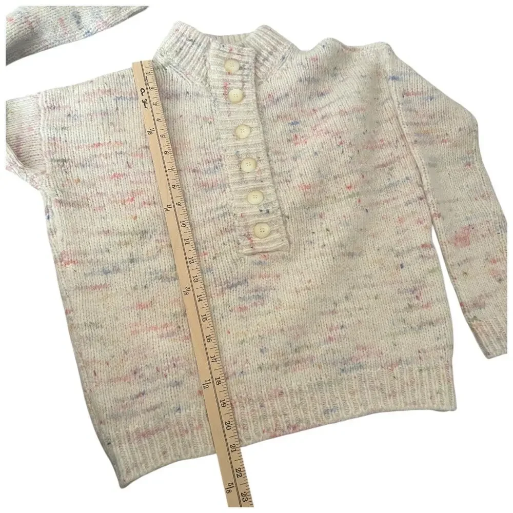La Maille Sezane Luc Pullover Sweater Ercu Multi Colored Jumper Size XXS - Picture 8 of 12
